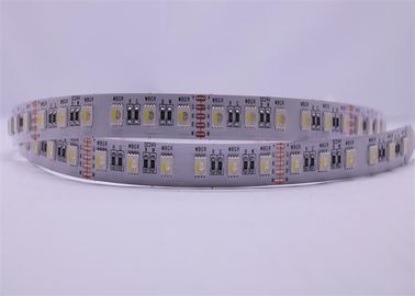 5050 RGBW ไฟ LED เพิก แบบยืดหยุ่น 72 LED / M, 23W ไฟหลายสี LED Tape