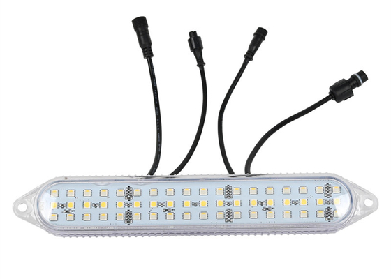 24V DMX512 RGBW LED พิกเซล โมดูล ไฟสําหรับการขี่สนุก กันน้ํา IP67