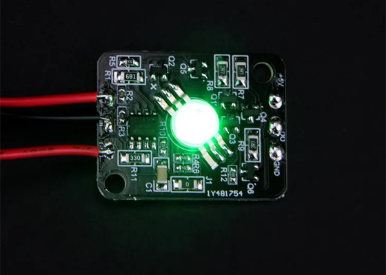 3W RGB Digital LED Module พลังงานสูง WS2811 IC PCB สีดํา LED Pixel Light Module