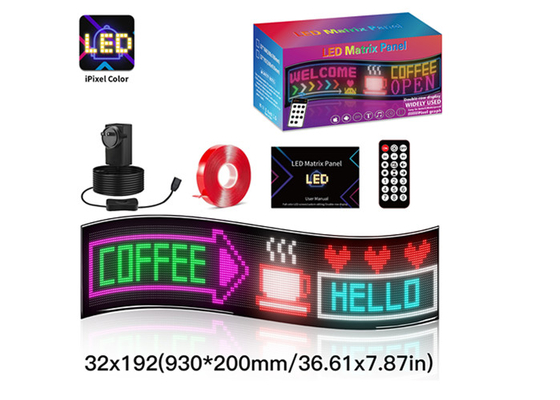 32*192 คันสอง โปรแกรม LED Display Trucks อินเตอร์เอ็กติวก์อนิเมชั่น หน้าจอยืดหยุ่นหน้าหน้าหน้าหน้าหน้า