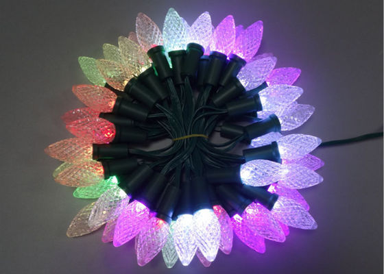 C7 C9 Rgb 12v 27MM 0.3W การเขียนโปรแกรม Led Pixel Light WS2811