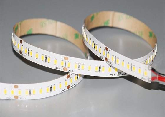 24V 240 ไฟ LED / M LED Strip สีขาวนวล 3000K 16.4 Ft 5m IP20 2835 SMD