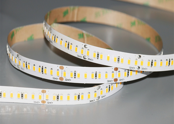 24V 240 ไฟ LED / M LED Strip สีขาวนวล 3000K 16.4 Ft 5m IP20 2835 SMD