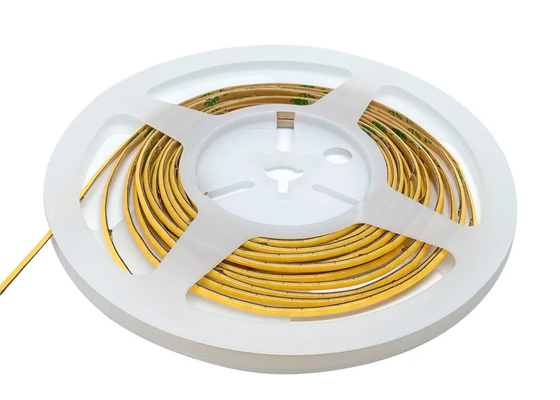3mm Ultra Narrow COB LED Strip Rope ตู้เสื้อผ้า ตู้เสื้อผ้า แบคไลท์ทีวี 400LEDs / M