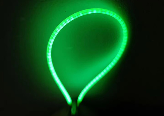 ความยาว 80 มิลลิเมตร ความยืดหยุ่น LED หมี่แสงสําหรับคริสต์มาส ไฟสว่าง