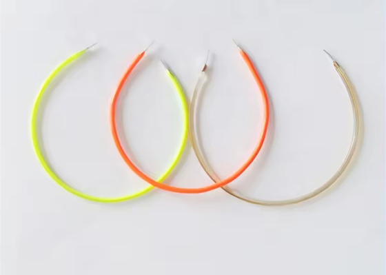 ความยาว 80 มิลลิเมตร ความยืดหยุ่น LED หมี่แสงสําหรับคริสต์มาส ไฟสว่าง