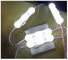 อัลตราโซนิค 3 ชิพ Led Sign โคมไฟโมดูลที่มีเลนส์ Frosted Wide มุมลำแสง