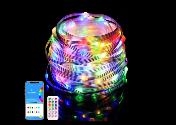 APP แสงสมาชิกสตริง แสงกันน้ํา LED เครื่องประดับคริสต์มาสต์ แสงสตริงนางฟ้า USB Smart Remote Control