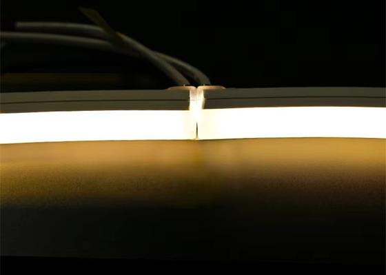 โคมไฟนีออน LED 1212 สตรีปซิลิโคน 12 * 12MM พร้อมเพดานที่ติดตั้ง ไม่มีหลอดไฟหลัก
