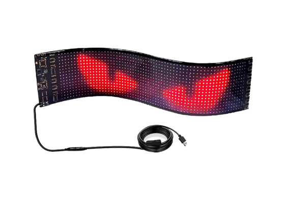 รถกระบะ Devil Eye LED Screen รถกระบะ ไลท์ รถกระบะ ไดนามิก LED Light Smart Car Sticker แผน LED ปรับปรุงได้ สําหรับกระจกหน้ารถกระบะ