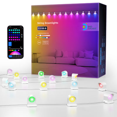 RGB IP68 ป้องกันน้ํา LED Eave Lights สําหรับการตกแต่งคริสต์มาส
