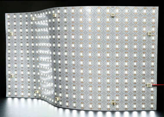 24V SMD 2835 Ultra-Thin White LED Lighting Sheet Industrial Flexible Waterproof Cuttable Flex Backlighting Panel